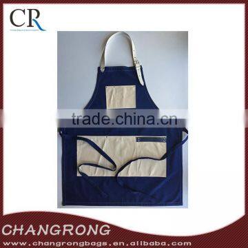 pretty denim work apron leather tool apron