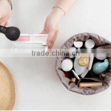 Nylon Make up Cosmetic Drawstring Bag photo-4