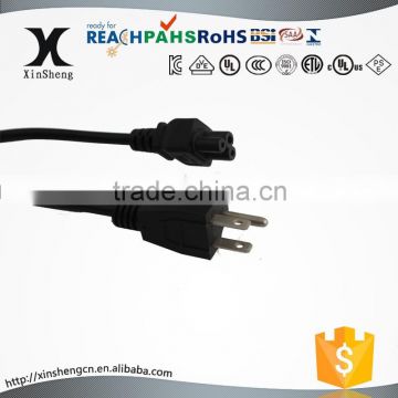 US UL approval power cord for laptop