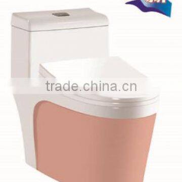 8810P Good quality pink color bathroom wc toilet ceramic