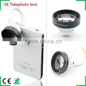 2016 hot trending products c clip 5x telephoto telescope lens mobile phone DSLR photography shot long focus lens