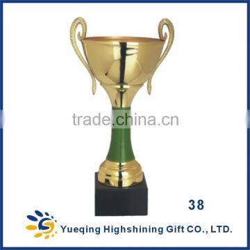 Hot Sale High-end 38ABC Gold Competitions Metal Awards Souvenir Trophies Trophy Cup