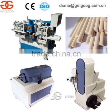 High Efficient Wooden Broom Handle Machine