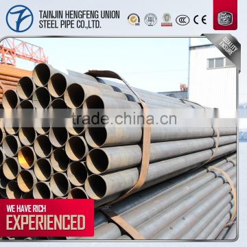 Welded round steel pipes ERW Steel pipes carbon steel pipe