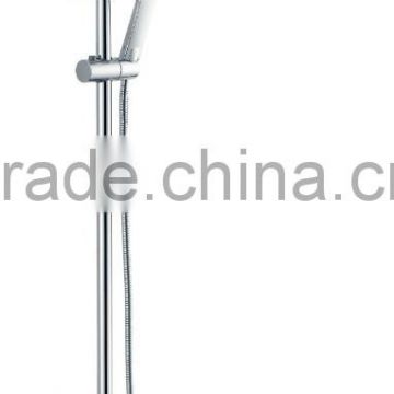 Tri-divider flat tube Shower mixer & wall mounted faucet & shower set GL-314