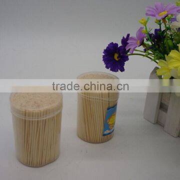 100% Natural Bamboo Toothpick With Round Holder photo-3