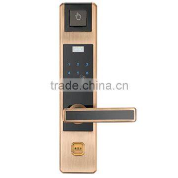 New design swipe card fingerprint code electric door locks for apartment                        
                                                                                Supplier's Choice