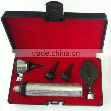 Medical Otoscope Opthalmoscope ENT Diagnostic Set with Black Plastic Box Packing Excellent Quality