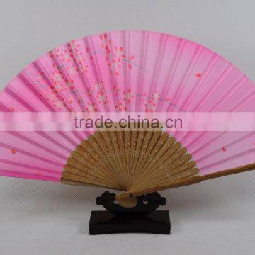 Japanese style bamboo hand fan ,eco-friendly elegant wedding fan, bamboo gift item