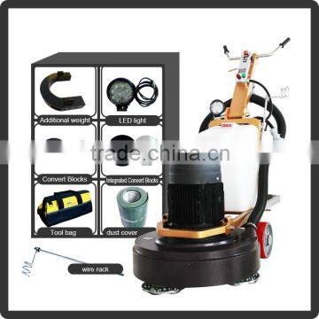 Three heads concrete floor polisher concrete grinder rental                        
                                                                                Supplier's Choice