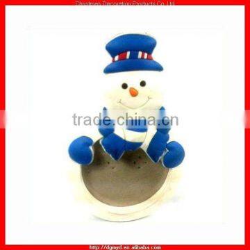 Snowman shape 3D PVC photo frame for Christmas day 2014 (MYD-PF1417)