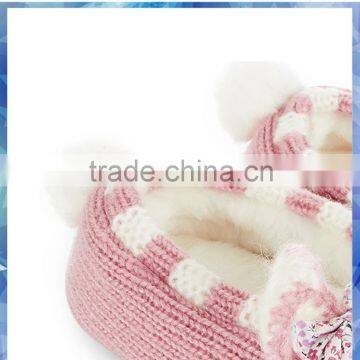 2014 Hot Sell Novelty Bunny Knit Baby Shoes
