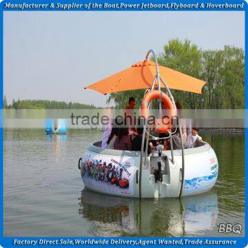 Gather hot sale BBQ boat,BBQ donut boat for sale