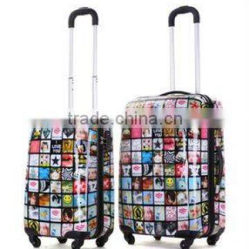 cute luggage wholesale with ABS+PC material