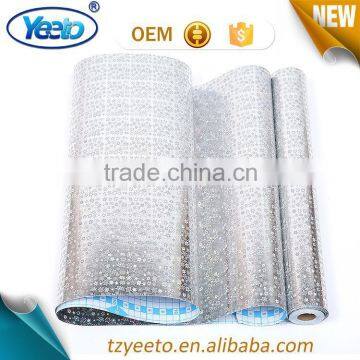 Factory Direct Sale Shining Home Decoration PVC Laser Wall Sticker photo-5