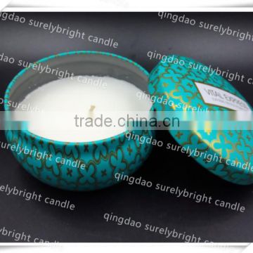 Custom Portable Tin Box Travel Candle