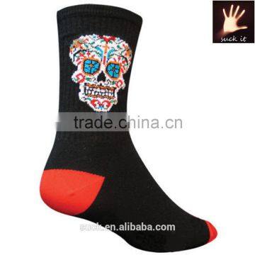 2015 New Bike Sock Bicycle Footwear Guy Crew Cycling Socks