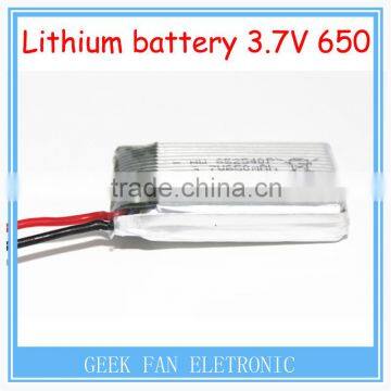 Wholesale 650mAh high rate X5C Upgrade the battery 852540 3.7V Li-Po battery For RC Airplane