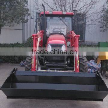 Hot selling TZ-10 70-100HP 4WD Tractor mounted Front end loader with Standard bucket