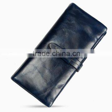 ISO9001:2008 high quality pu leather wallet OEM logo