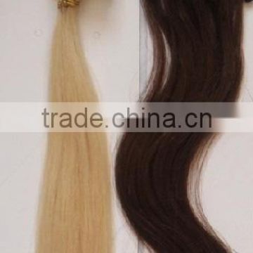 2012 hot sale pre-bonded human hair extentions