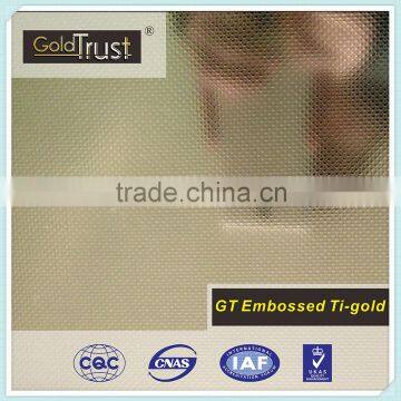 Ti-gold 304 Embossed stainless steel sheet