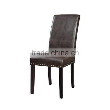 Home dining chair and hotel leather dining chair YA70146