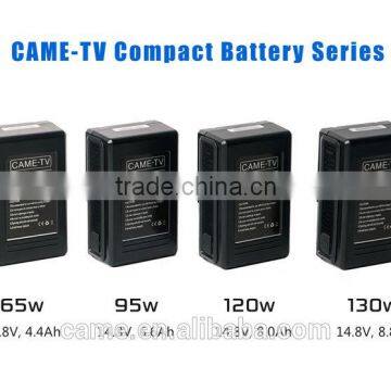 CAME-TV Compact V-Mount Li-ion Battery 130Wh Camera Battery photo-5