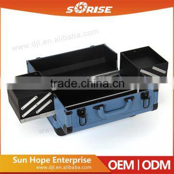Hot Sale Multifunction Blue Odm Portable Make up Case photo-4