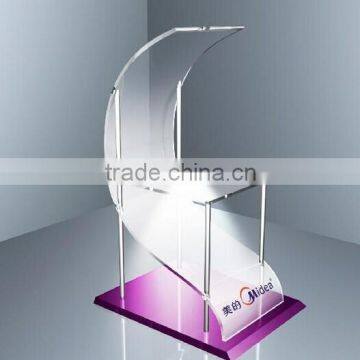 Cosmetic display stand for retailer acrylic display stand manufacture