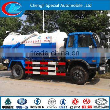 China manufacturer Sewage Suction Tanker Truck DONGFENG 8CBM Mini Sewage Suction Truck