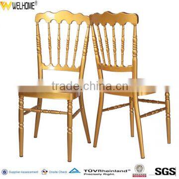 Aluminum Wholesale Wedding Napoleon chair ,Chiavari chair ,Tiffany Chair