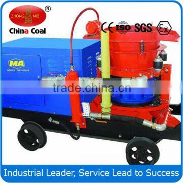 HSP-5 Wet Mix Shotcrete Machine with rubber wheel