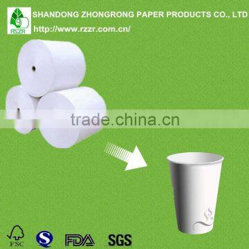 High Quality Pe Coated Raw Paper For Cups