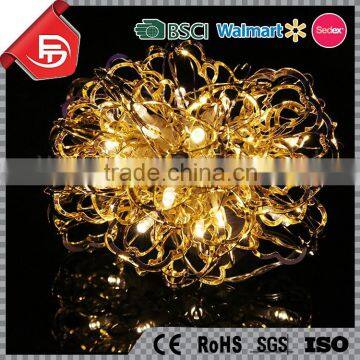 TZFEITIAN China manufacturer warm white holiday indoor decoration metal flower pendant lights led