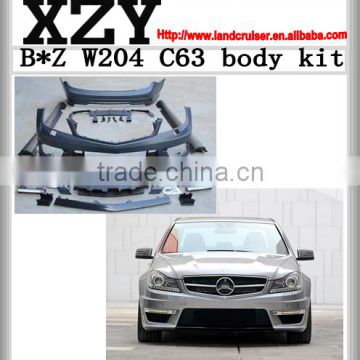 2008-2011 W204 C63 body kit Am style body kit for W204