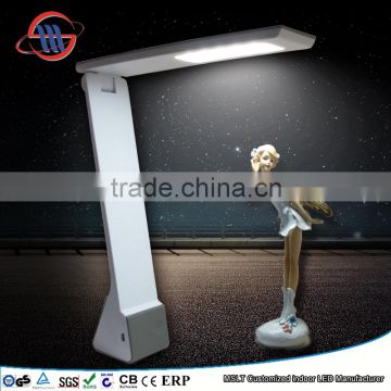 Touch Switch led desk lamp 3 step dimmer ABS meterial rechargable