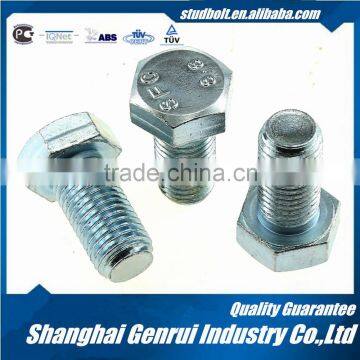 good price zinc plated astm grade 2 307a hex bolt