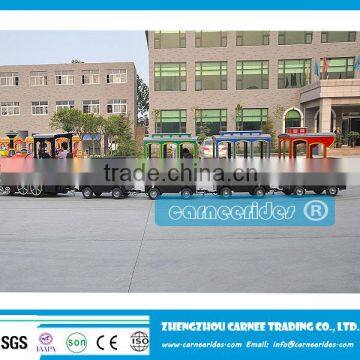 Trackless Train Rides for Sightseeing/Shopping Trackless Train/ Electric Trackless Train Ride for Sale photo-4