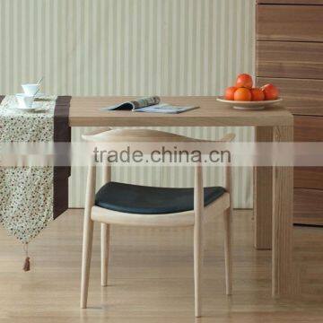 The Kennedy President Election Replica Wood Hans Wegner Chair Designer Wood Dining Chair photo-5