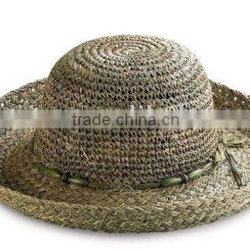 Ladies' sea grass hat