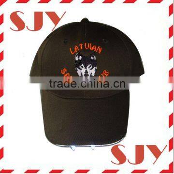 Low Profile Light Weight Cotton Flashing Led Light Baseball Cap photo-3