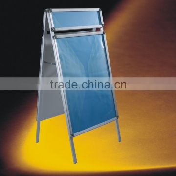 Double side poster frame stand ,A - board stand with fore head