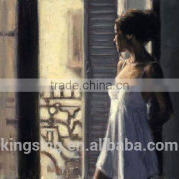 Handpainted Canvas Oil Painting Yiwu Oil Painting photo-1