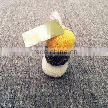 non-scratch plastic kitchen dish scourer scouring pad