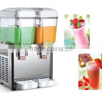 CE approved beverage dispenser with double tanks