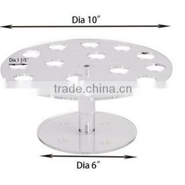 Clear Acrylic Ice Cream Cone Stand Holder