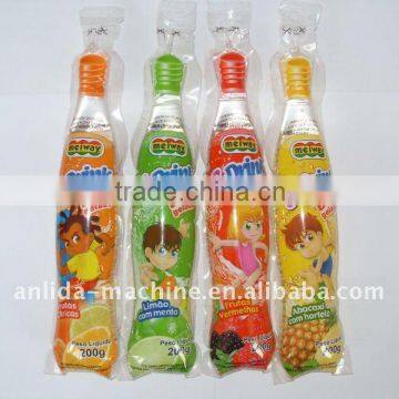 Juice pouch packing machine