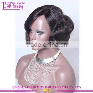 Make You Own 10 Inches Lace Fornt Wigs in Manila #1b Color Partial Lace Front Wig photo-3