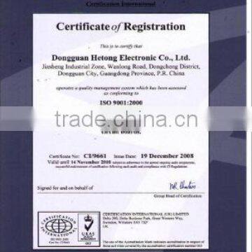 Quality Management System Certification